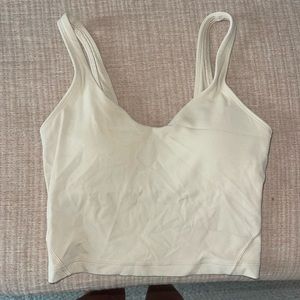 Lululemon align beige/nude v-neck tank - size 2
